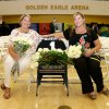 Betty and Brooke Warkentin at tribute for Don Warkentin